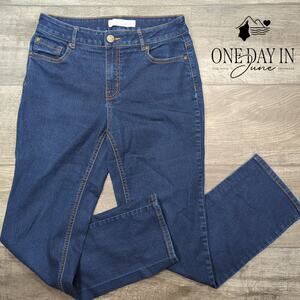 Cato Classic Fit Straight Leg Jeans Size 8